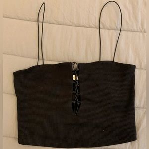 Free People Black Tank